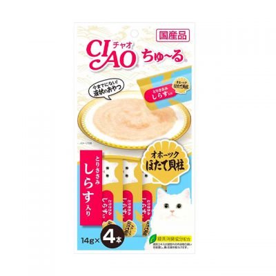 Ciao Chu Ru Chicken Fillet with Scallop and Whitebait (SC-103) with Added Vitamin and Green Tea Extract