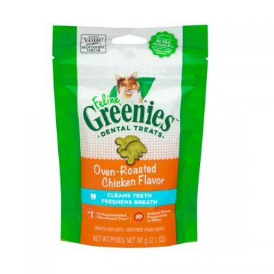 Feline Greenies Oven-Roasted Chicken Flavor