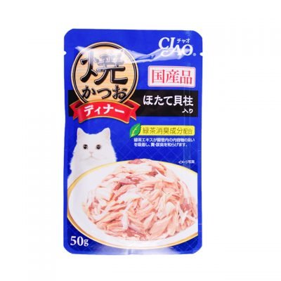Ciao Grilled Tuna Flake in Jelly Scallop Flavor (IC-232)
