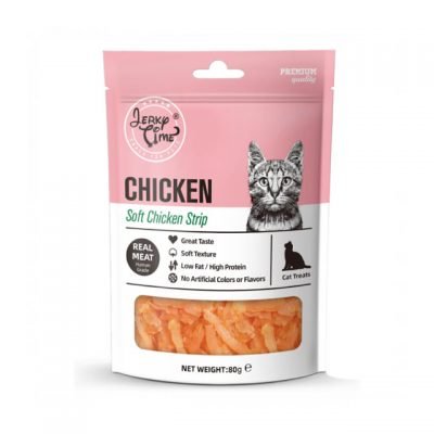 Jerky Time for Cat Soft Chicken Strip (80g)