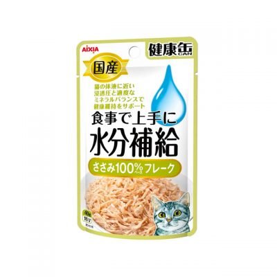 Kenko-can Pouch Water supplement -Chiken fillet flake- (KZJ-18)
