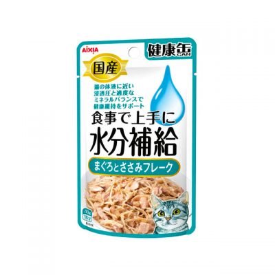 Kenko-can Pouch Water supplement -Tuna and Chiken fillet flake- (KZJ-19)