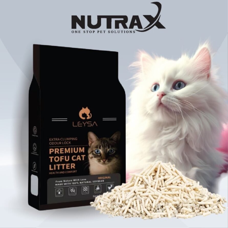 3 Pack Leysa Premium Tofu Cat Litter