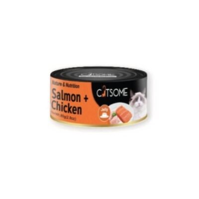CATSOME Salmon & Chicken Jelly 80g