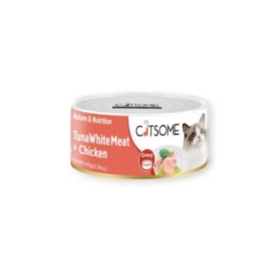 CATSOME Tuna White Meat & Chicken Gravy 80g
