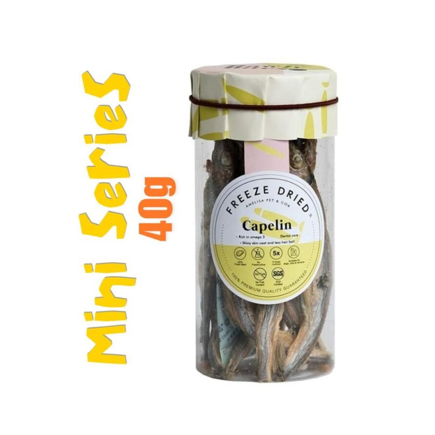 Amelisa Pet Mini Capelin (40g)