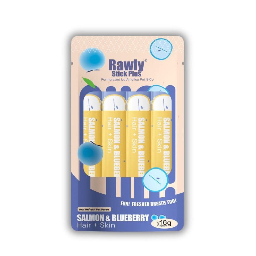 Amelisa Rawly Stick Plus Salmon and Blueberry (4s)