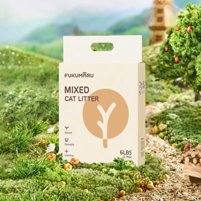Fukumaru Mixed Cat Litter (Tofu+Applewood)