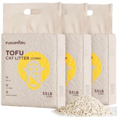 Fukumaru Tofu Cat Litter (CORN) - 3 Packs