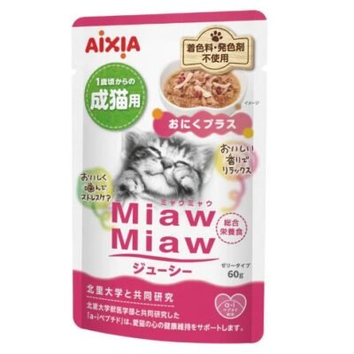 (AXMJ5) Aixia Miaw Miaw Juicy Pouch - Meat Plus 60g