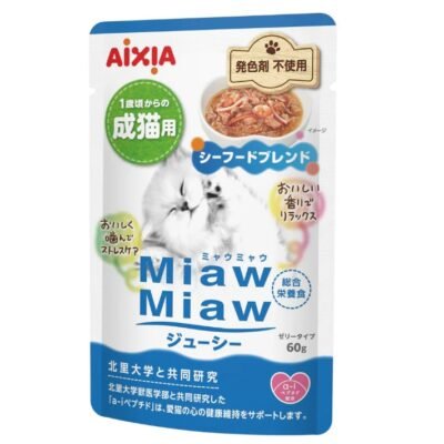 (AXMJ6) Aixia Miaw Miaw Juicy Pouch - Seafood 60g