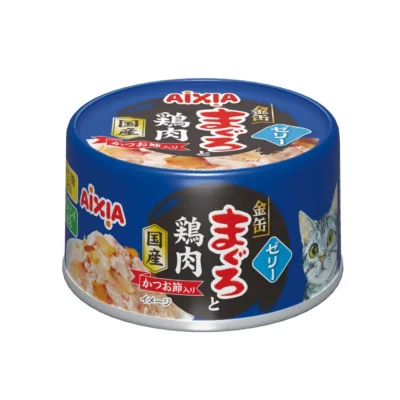 (GMC-3) Aixia Kin-can Tuna & Chicken w/Dried Bonito 70g