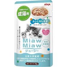 (AXMJ8) Aixia Miaw Miaw Juicy Pouch - Whitebait 60g