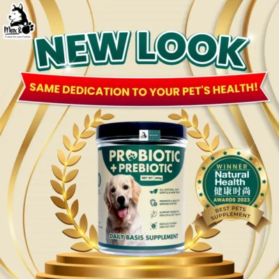 (1 Bottle) Max and Paw Probiotic + Prebiotic (200g)
